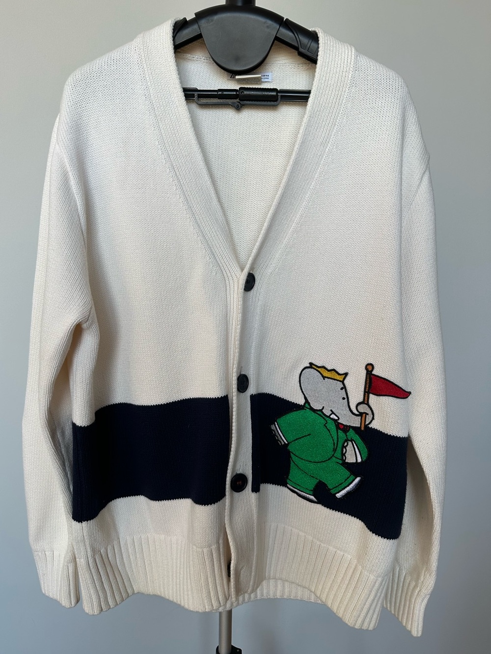 ZARA x BABAR Elephant Cardigan